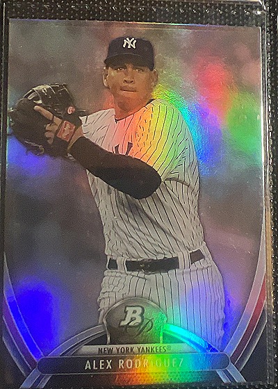 2013 Bowman Platinum #82 Alex Rodriguez — front
