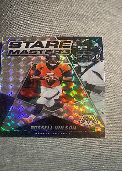 2022 Panini Mosaic Stare Masters #SM-5 Russell Wilson — front