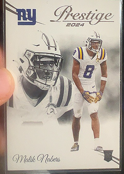 2024 Panini Prestige #306 Malik Nabers — front