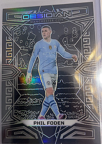 2023-24 Panini Obsidian Phil Foden Manchester City — front