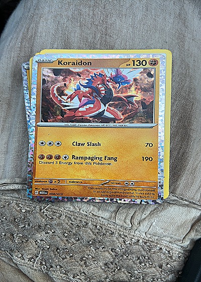 2024 Pokémon McDonald's Promo #008/015 Koraidon — front