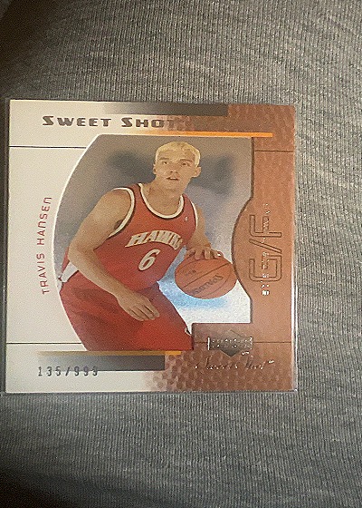 2003-04 Upper Deck Sweet Shot Travis Hansen #SS-6 — front