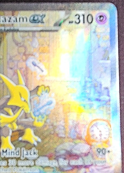 2016 Pokémon Sun & Moon Alakazam GX #19/160 — front