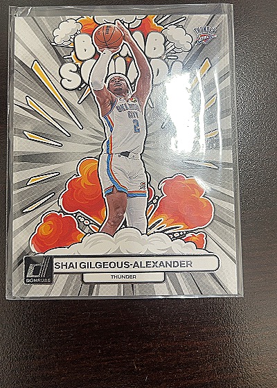 2023-24 Panini Donruss Bomb Squad #10 Shai Gilgeous-Alexander — front