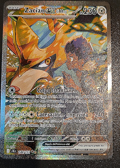 2025 Hop's Zacian EX 186/159 SV09 Journey Together — front