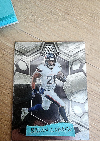 2024 Panini Mosaic Football Brian Luddon — front