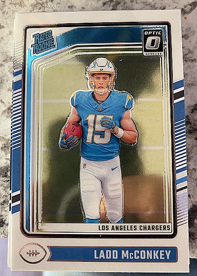 2024 Donruss Optic #266 Ladd McConkey — front
