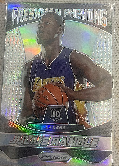 2014-15 Panini Prizm Basketball Freshman Phenoms #7 Julius Randle — front