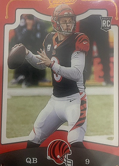 2022 Topps Cincinnati Bengals QB Rookie Card — front
