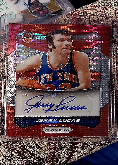 2014-15 Panini Prizm Jerry Lucas Autograph — front