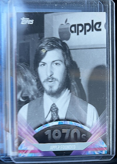 2011 Topps American Pie #122 Apple Founded Steve Jobs — front