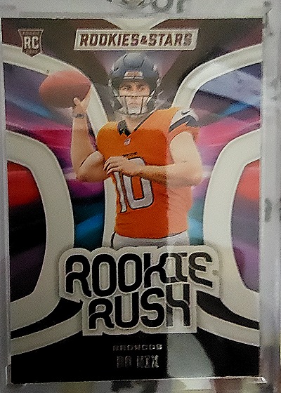2024 Panini Rookies & Stars Rookie Rush #RR-BNX Bo Nix — front