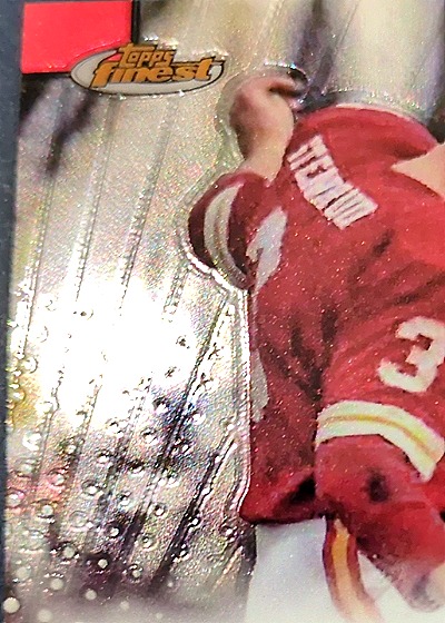 1993 Topps Finest Joe Montana — front