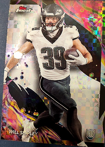 2024 Topps Finest #180 Will Shipley — front
