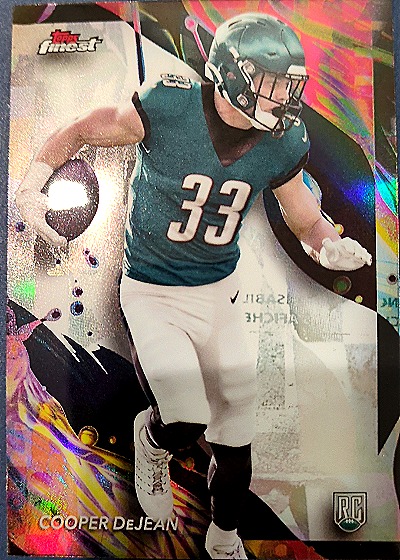 2024 Topps Finest #154 Cooper DeJean — front