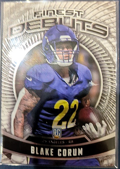 2024 Topps Finest Debuts #D-18 Blake Corum — front