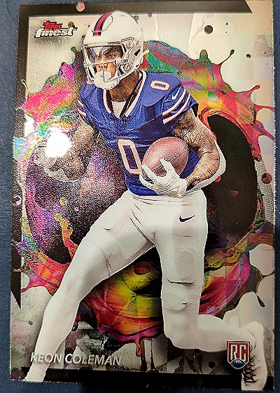 2024 Topps Finest #271 Keon Coleman — front