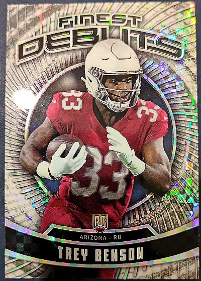 2024 Topps Finest Finest Debuts #D-33 Trey Benson — front