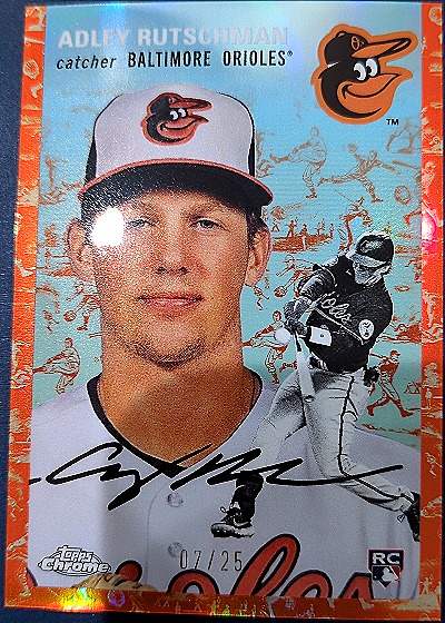 2023 Topps Chrome Platinum Anniversary #400 Adley Rutschman — front
