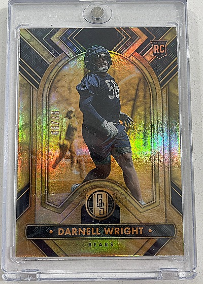 2023 Panini Gold Standard Darnell Wright #/99 — front