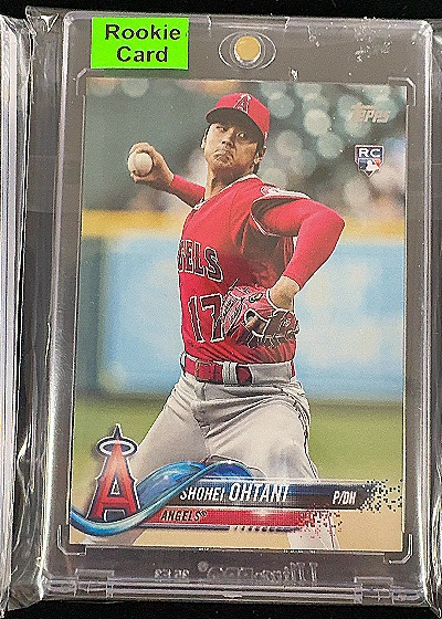 2018 Topps Update #US1 Shohei Ohtani Rookie Card — front