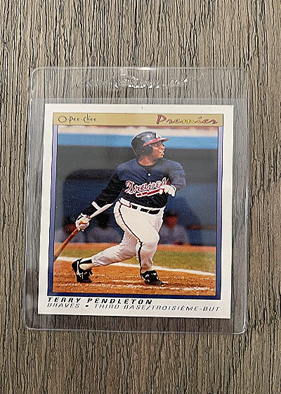 1991 O-Pee-Chee Premier #95 Terry Pendleton — front