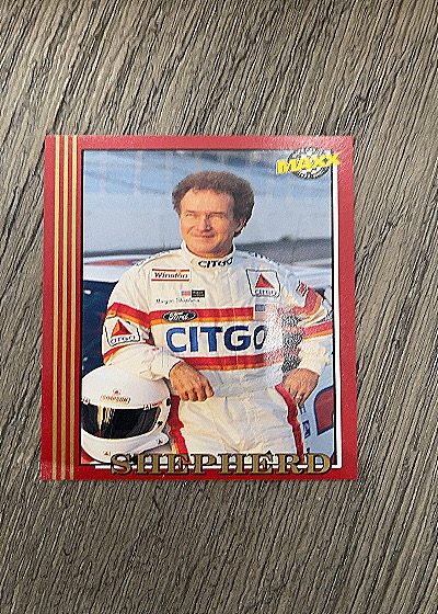 1992 Maxx Red #21 Morgan Shepherd — front