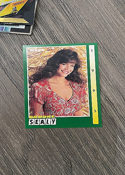 1993 Maxx #262 Brooke Sealy Miss Winston Cup — front
