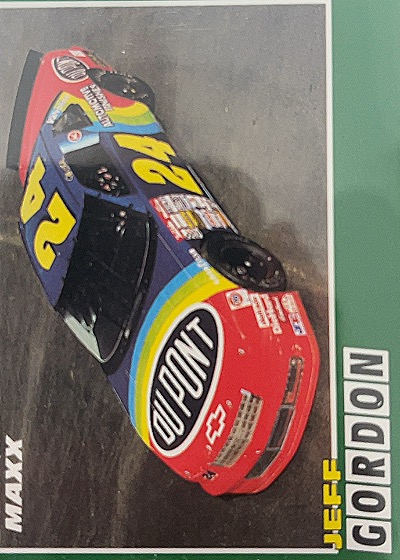1993 Maxx #168 Jeff Gordon's Car — front