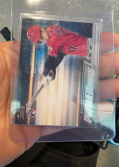 2018 Topps Stadium Club Power Zone Shohei Ohtani Rookie #PZ-SO — front