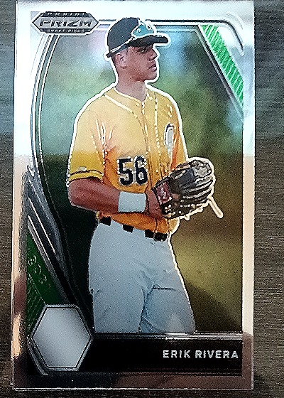 2021 Panini Prizm Draft Picks #PDP215 Erik Rivera — front