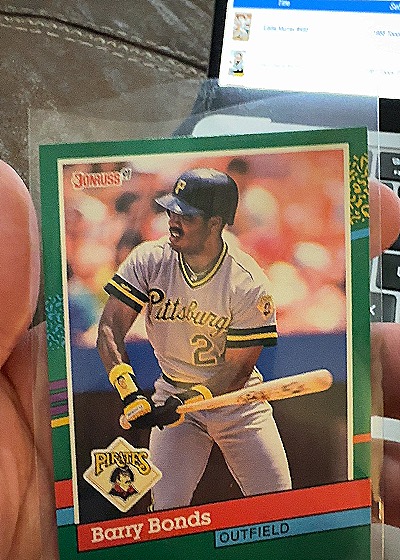 1991 Donruss #495 Barry Bonds — front