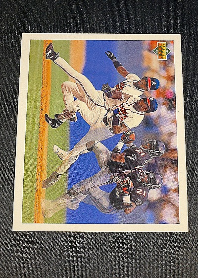 1992 Upper Deck #SP3 Deion Sanders Prime Time's Two — front
