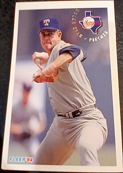 1994 Fleer #321 Nolan Ryan Texas Rangers — front