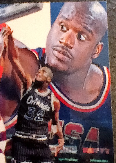 1993 Fleer Shaquille O'Neal Orlando Magic — front