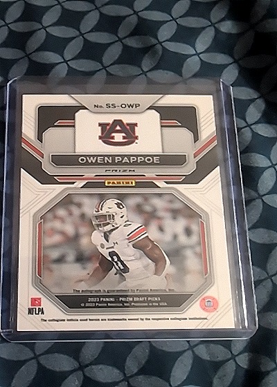 2023 Panini Prizm Draft Picks Owen Pappoe #SS-OWP — front