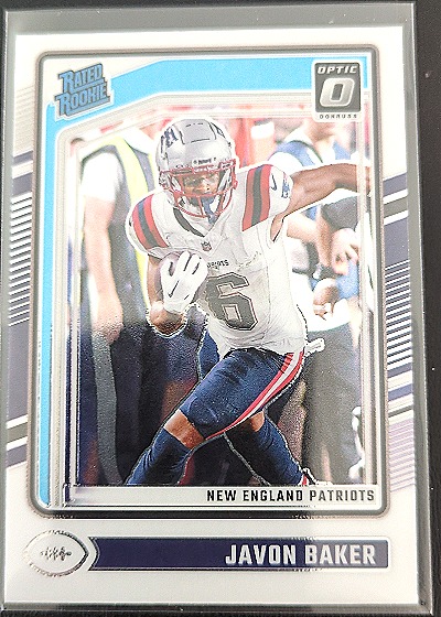 2024 Panini Donruss Optic #245 Javon Baker Rated Rookie — front