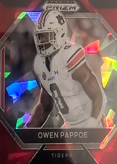 2023 Panini Prizm Owen Pappoe Red Ice — front