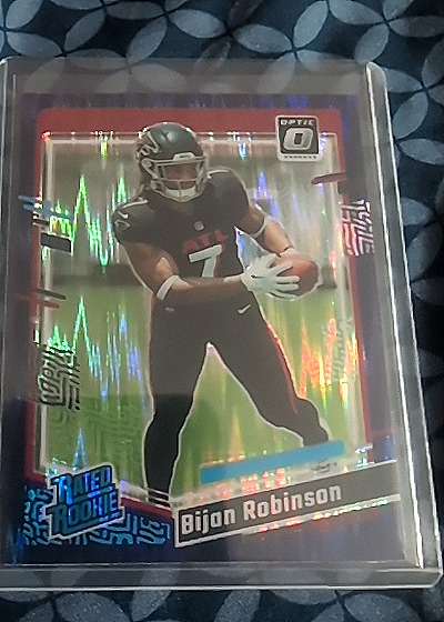2023 Panini Donruss Optic #206 Bijan Robinson — front