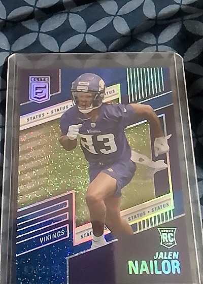 2022 Panini Donruss Elite Status Jalen Nailor Rookie Card — front