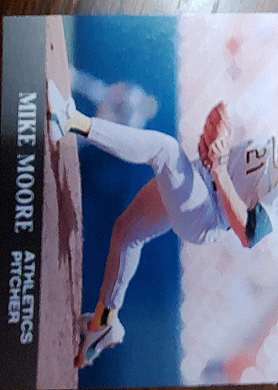 1993 Fleer #577 Mike Moore — front