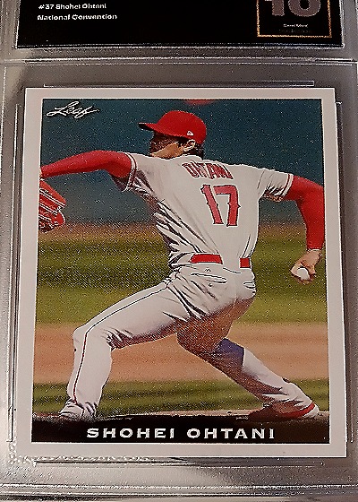 2018 Leaf #37 Shohei Ohtani Rookie — front
