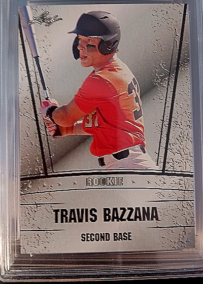 2023 Leaf Draft #1 Travis Bazzana Rookie Card — front