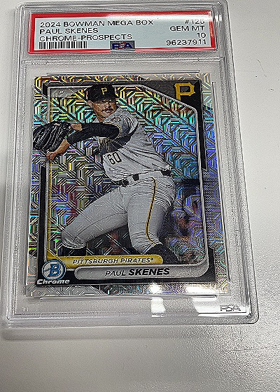 2024 Bowman Chrome Mega Box #125 Paul Skenes — front
