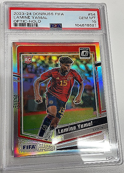 2023-24 Donruss Optic FIFA #54 Lamine Yamal — front