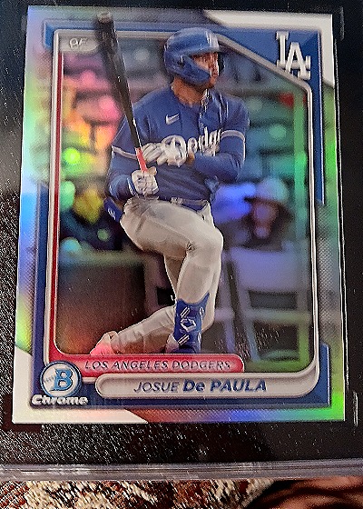 2024 Bowman Draft Chrome #BDC-47 Josue De Paula — front
