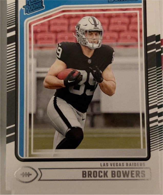 2024 Panini Donruss Rated Rookie #394 Brock Bowers — front