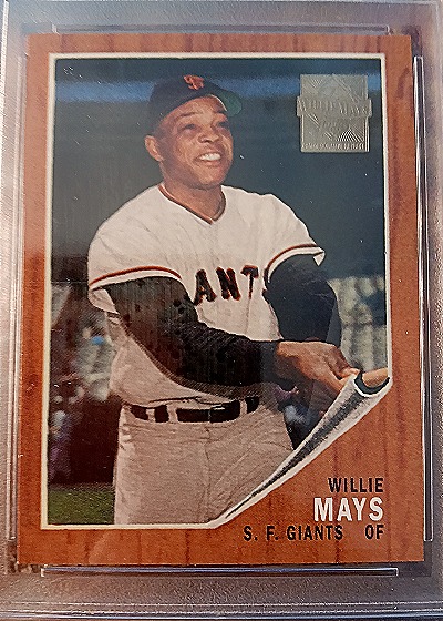 1962 Topps #300 Willie Mays — front