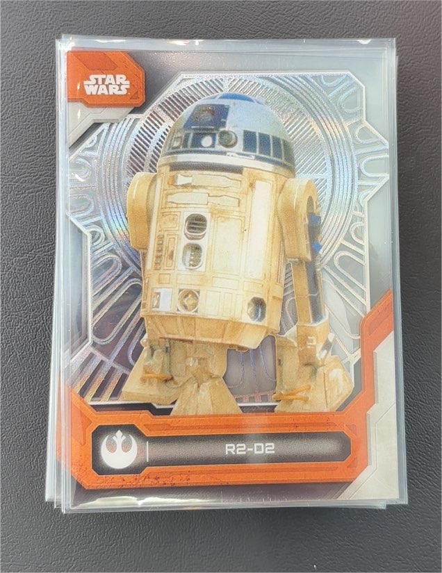 2024 Topps Star Wars High Tek #84 R2-D2 Throne Room Base Card — front