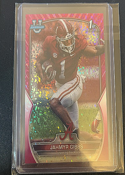 2023 Panini U Football Jahmyr Gibbs #1 — front